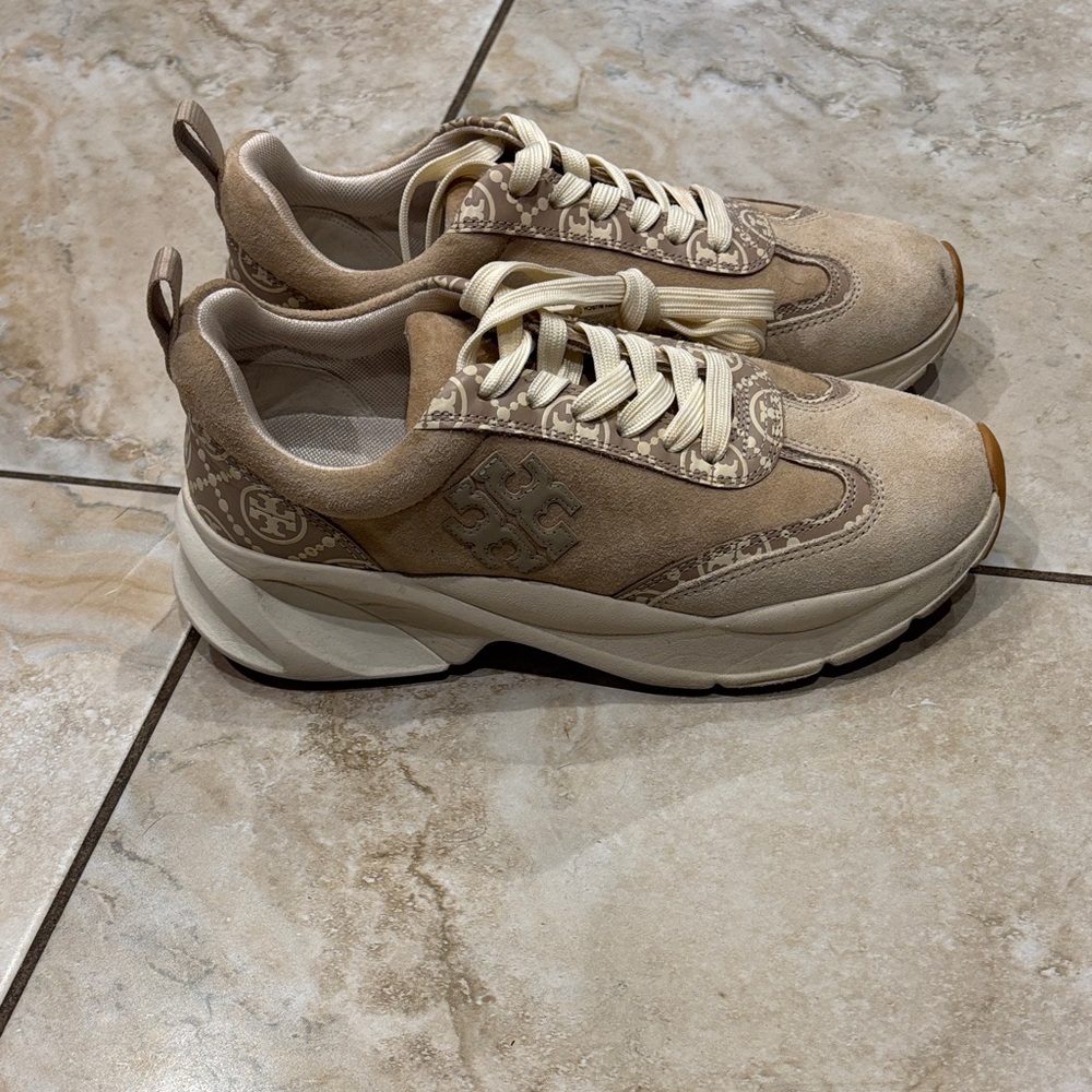 Tory Burch Women's Beige Sneakers